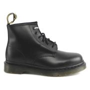 Zwarte Spazzolato Schoenen Dr. Martens , Black , Dames