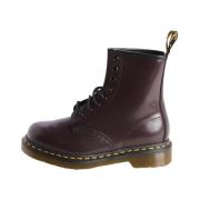 Leren Veterschoenen Dr. Martens , Purple , Dames