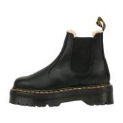 Platte schoenen met stijl Dr. Martens , Black , Dames