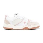 Panelled Vetersneakers Dsquared2 , White , Dames