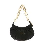 Hobo Raso Schoudertas - Stijlvol en Verfijnd Dsquared2 , Black , Dames