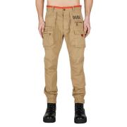 Beige Cargo Broek voor Heren Dsquared2 , Beige , Heren