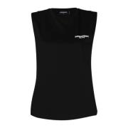 Schouder Top Dsquared2 , Black , Dames