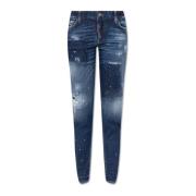 ‘Medium Taille Skinny’ jeans Dsquared2 , Blue , Dames