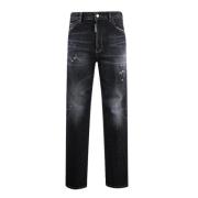Stretch Denim Jeans - Boston Cut Dsquared2 , Black , Dames