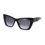 Iconische zonnebril met trendy kleuren Dsquared2 , Black , Unisex