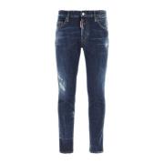 Stretch Skater Jeans Upgrade Collectie Dsquared2 , Blue , Heren