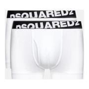 Witte Boxershorts Dsquared2 , White , Heren