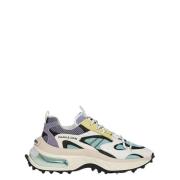 Mesh Trekking Sneakers Dsquared2 , Multicolor , Heren