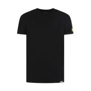 Katoenen T-Shirt Dsquared2 , Black , Heren