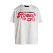 Klassiek T-Shirt Dsquared2 , White , Dames