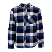 Lumber Shirt - Langemouw Streetwear Element , Blue , Heren