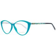 Groene Cat Eye Dames Optische Monturen Emilio Pucci , Green , Dames