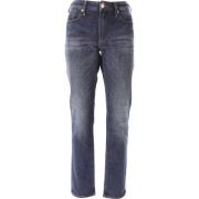 Blauwe Jeans van Armani Emporio Armani , Blue , Heren