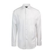 Witte Overhemden - Stijlvol en Trendy Emporio Armani , White , Heren