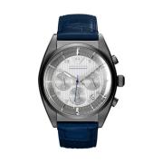 Chrono Franco Large Horloge Ar1650 Emporio Armani , Blue , Unisex