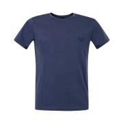 Half Mouw T-shirt Emporio Armani , Blue , Heren