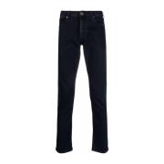 Slim-fit Jeans, Klassieke Denim Stijl Emporio Armani , Blue , Heren