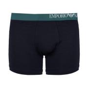 Set van hoogwaardige katoenen boxers Emporio Armani , Blue , Dames