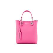 Fuchsia Verticale Winkel Tas Emporio Armani , Purple , Dames