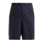 Marineblauwe Bermuda Shorts voor Heren Emporio Armani , Blue , Heren