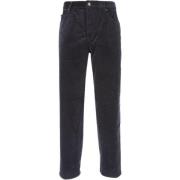 Geribbelde en Fluweelachtige Jeans Emporio Armani , Blue , Heren