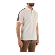 Klassiek Polo Shirt voor Heren Emporio Armani , White , Heren