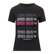 T-shirts Emporio Armani , Black , Dames