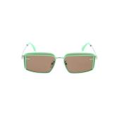 Stijlvolle zonnebril van Fendi Fendi , Green , Heren
