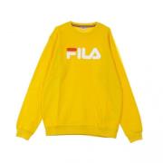 Crewneck sweatshirt puur Fila , Yellow , Heren
