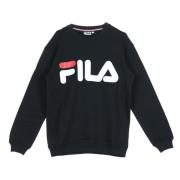 Klassiek logo sweatshirt Fila , Black , Heren