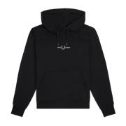 Sweatshirt Fred Perry , Black , Heren