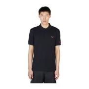 Nightlife Hommage Polo Shirt Fred Perry , Black , Heren