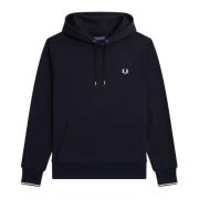 Blauwe Sweaters Fred Perry , Blue , Heren