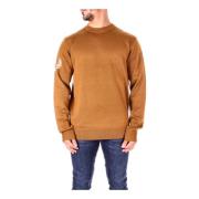 Bruine Logo Sweaters Fred Perry , Brown , Heren