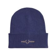 Stijlvolle Baret Hoed Fred Perry , Blue , Heren