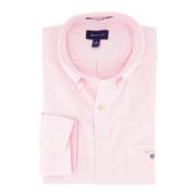 Casual Roze Overhemd Gant , Pink , Heren