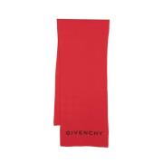 Winter Sjaal Givenchy , Red , Heren