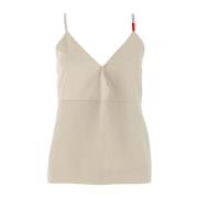 Mouwloze Top Givenchy , Beige , Dames