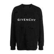 Zwarte Aw23 Heren Sweatshirt Givenchy , Black , Heren