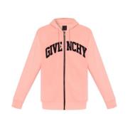 Hoodie met logo Givenchy , Pink , Heren