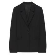 Zwarte Blazers van Wolmix Givenchy , Black , Dames