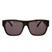 Moderne zonnebril met metalen accenten Givenchy , Brown , Unisex