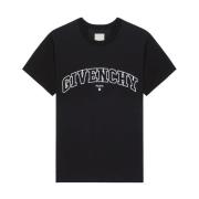 College T-shirt Givenchy , Black , Heren