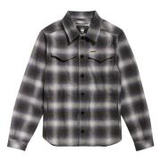 Overshirt- GS Check G-star , Gray , Heren