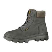 Grijze Nubuck Veterboots voor Heren G-star , Gray , Heren