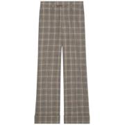 Prince of Wales op maat gemaakte broek Gucci , Gray , Heren