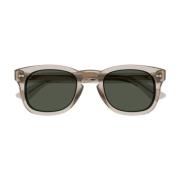 Vierkante zonnebril Gg0182S-007 Gucci , Brown , Unisex