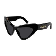 Zonnebril Gucci , Black , Dames