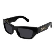 Zonnebril Gucci , Black , Heren